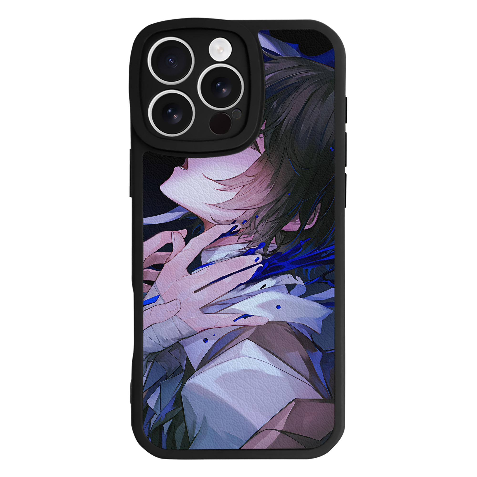 （画像用） 文豪ストレイドッグス Bungo Stray Dogs 【iPhone 16シリーズ対応】シリコンスマホケース（レザー調） 材質：シリコン